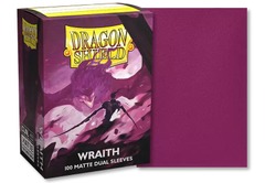 Dragon Shield DUAL Matte Standard-Size Sleeves - Wraith - 100ct